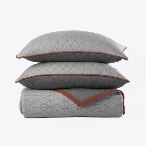 Amity Home Kirk Quilt in Laurel - Diamond Quilted Pattern
