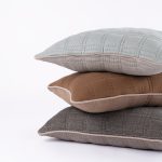 Amity home fletcher quilt in mineral   diamond stitched texture