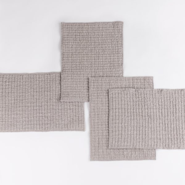 Catalina Placemat, Linen, Gray (Set Of 4)