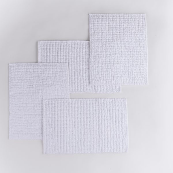 Catalina Placemat Linen, White (Set Of 4)