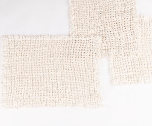 Amity home trawick linen placement set of 4 in ivory   open weave texture