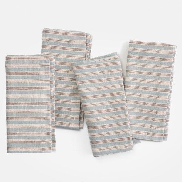 MALLORY NAPKINS (Set of 4), MINERAL