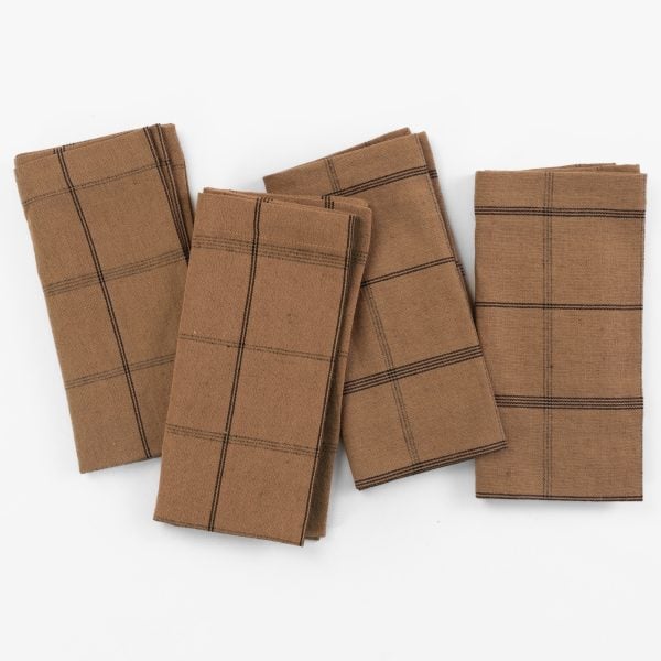 NELSON NAPKINS (Set of 4), COPPER