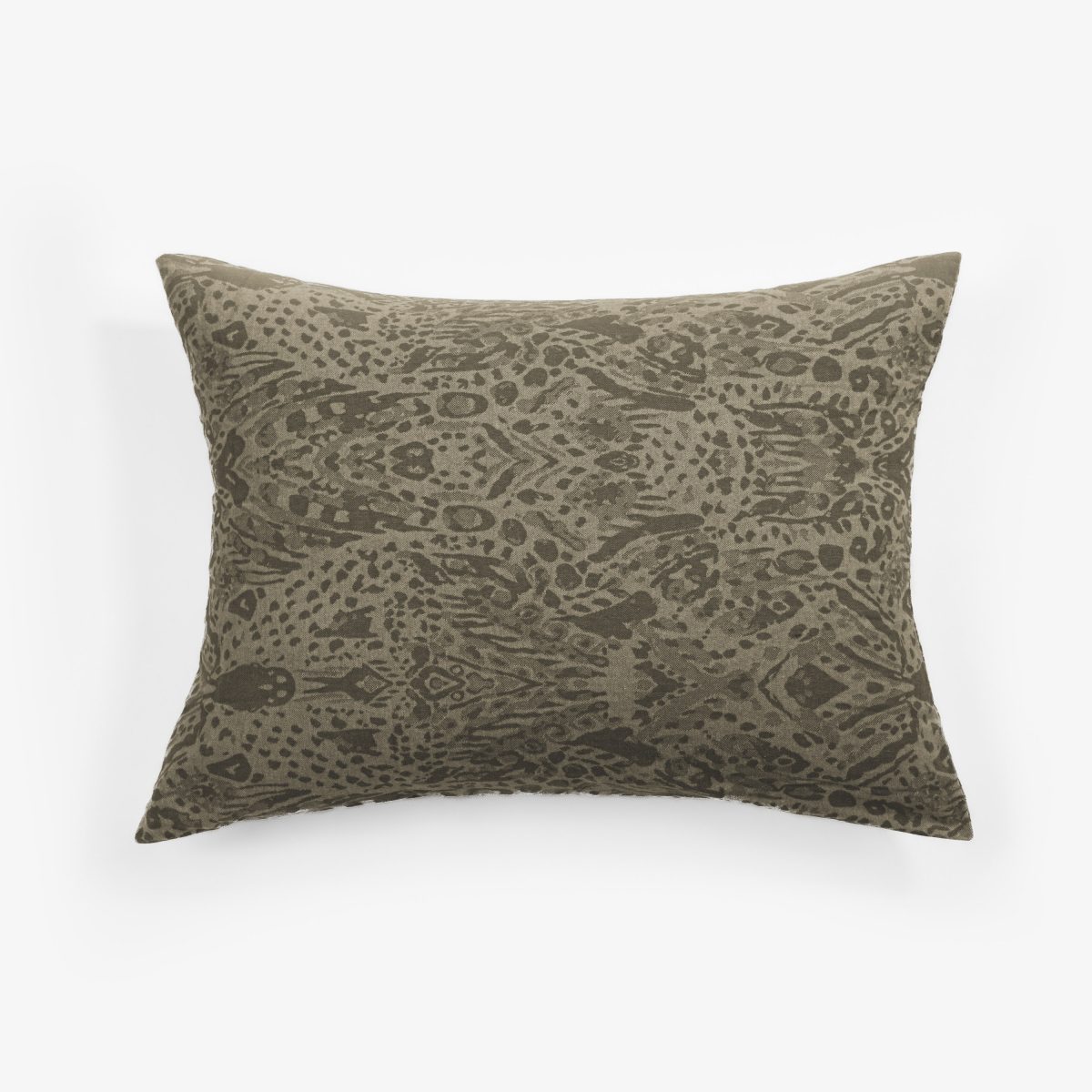 Amity home ramira sham in cypress   abstract pattern design
