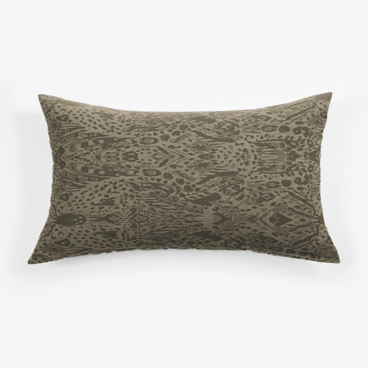 Amity home ramira sham in cypress   abstract organic print