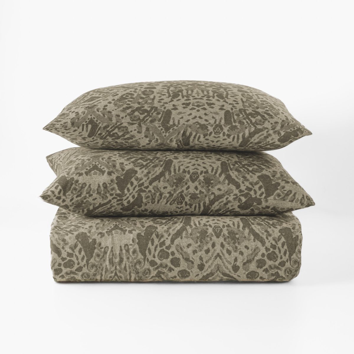 Ramira Duvet Cover, Cypress - Image 1