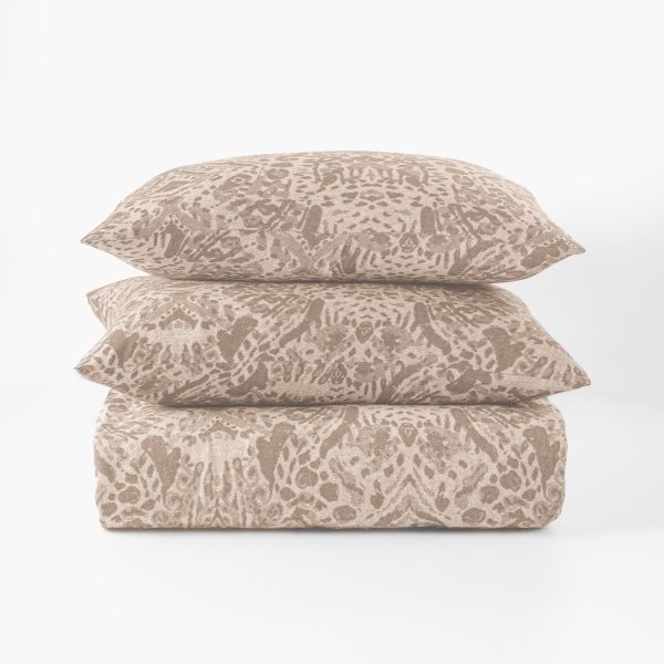 Ramira Duvet Cover, Mushroom