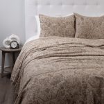 Amity home ramira duvet cover in mushroom   abstract pattern