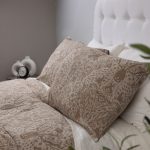 Amity home ramira duvet cover in mushroom   abstract pattern