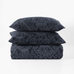 Ramira Duvet Cover, Steel Blue