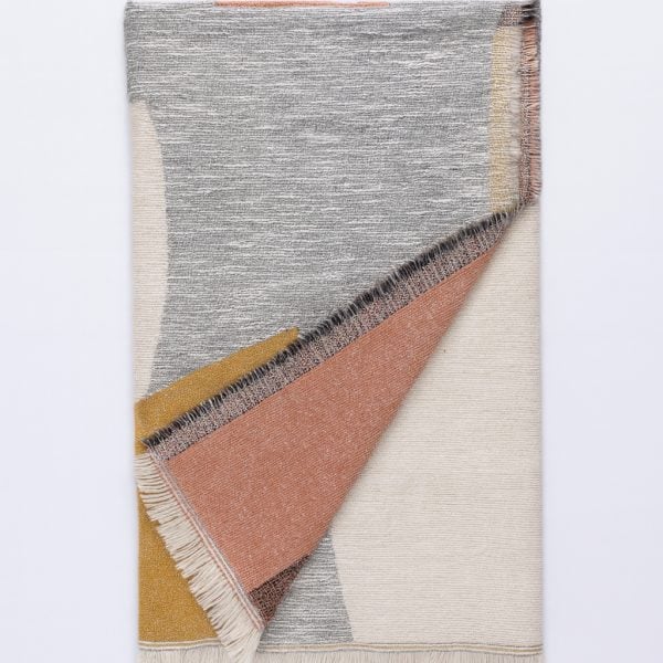 Theo, Ochre,Throw