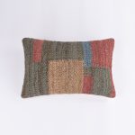 Amity home webb grande bolster in muted multi   chunky woven texture