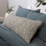 Amity home philips x long bolster in limestone   woven texture