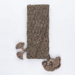 Amity home jace throw in cypress   chunky knit with tassels