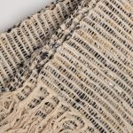 Amity home hosiah throw in granite   open weave texture