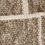 Amity home watson throw in tobacco   two tone chunky knit texture
