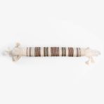 Amity home crawford pencil bolster in confetti striped   tasseled ends