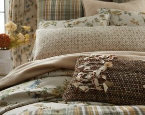 Amity home minnix lumbar in cypress   embellished textured weave