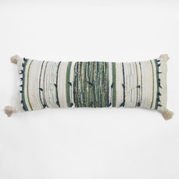 LEELA PILLOW, EMERALD, X LONG BOLSTER