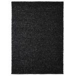Amity home franklin charcoal rug   chunky braided texture