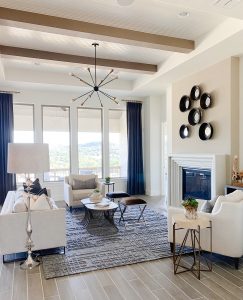 Amity home hudson rug in dark grey   textured geometric pattern