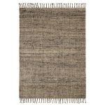 Amity home webster charcoal rug   jute blend texture