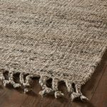 Amity home webster laurel rug in natural flecked weave   tassels