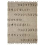 Amity home etowah rug in natural beige   geometric triangle pattern