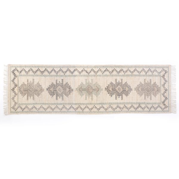 Amity Home Ashby Runner in Natural - Handwoven Geometric Design