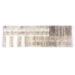 Amity home baron runner in natural multi tone   hand woven texture