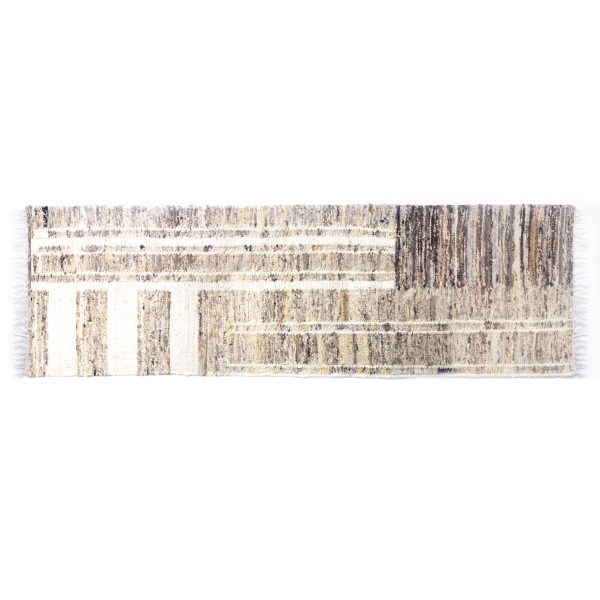 Amity Home Baron Runner in Natural Multi-Tone - Hand-Woven Texture