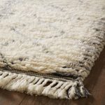 Amity home douglas rug in cream  grey abstract   shaggy texture
