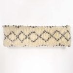Amity home douglas rug in cream  charcoal   shaggy diamond pattern