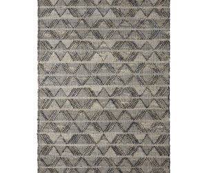 Amity home dixx rug in natural  charcoal   geometric diamond pattern