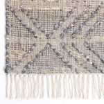 Amity home dixx runner in natural  grey   textured geometric weave