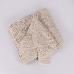 Amity home micah cable knit throw in natural   intricate cable knit pattern