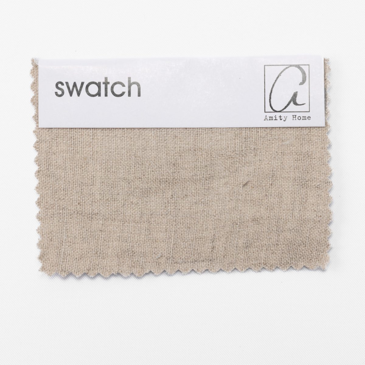 Linen Swatch, Natural - Image 1