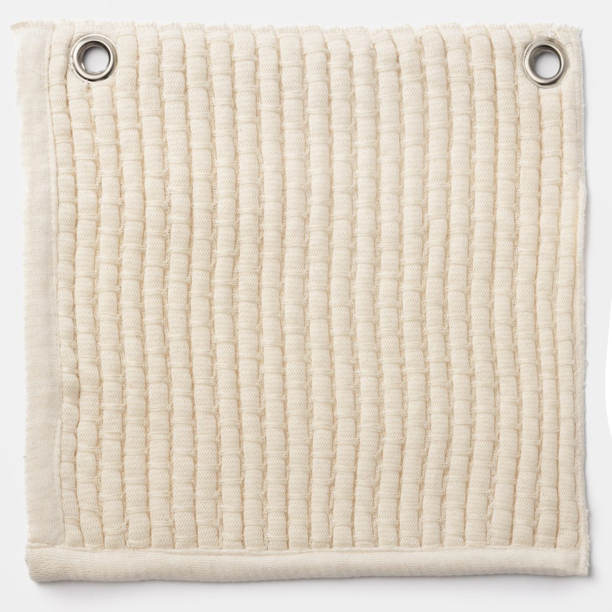 Amity home hancock coverlet swatch in ivory   basket weave texture