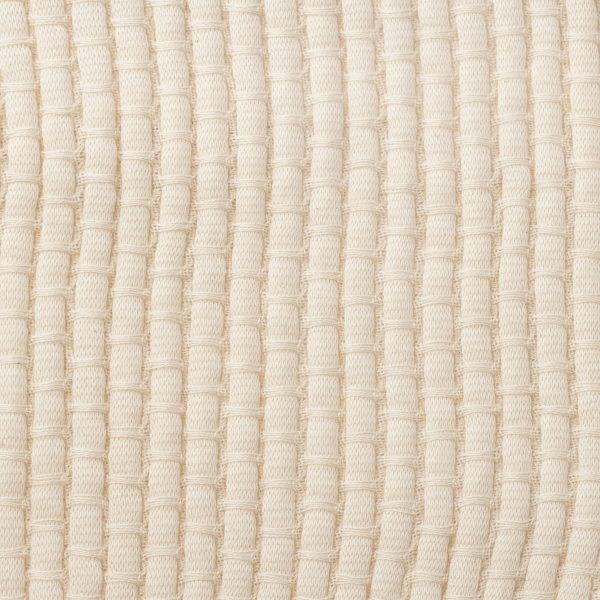 Amity home hancock coverlet swatch in ivory   textured basketweave