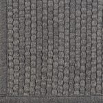 Amity home hancock swatch in grey   raised woven texture