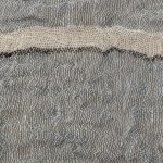 Amity home akin coverlet swatch in limestone   textured woven fabric