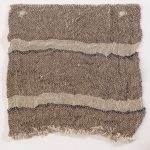 Amity home akin coverlet swatch in saddle   textured weave with stripes