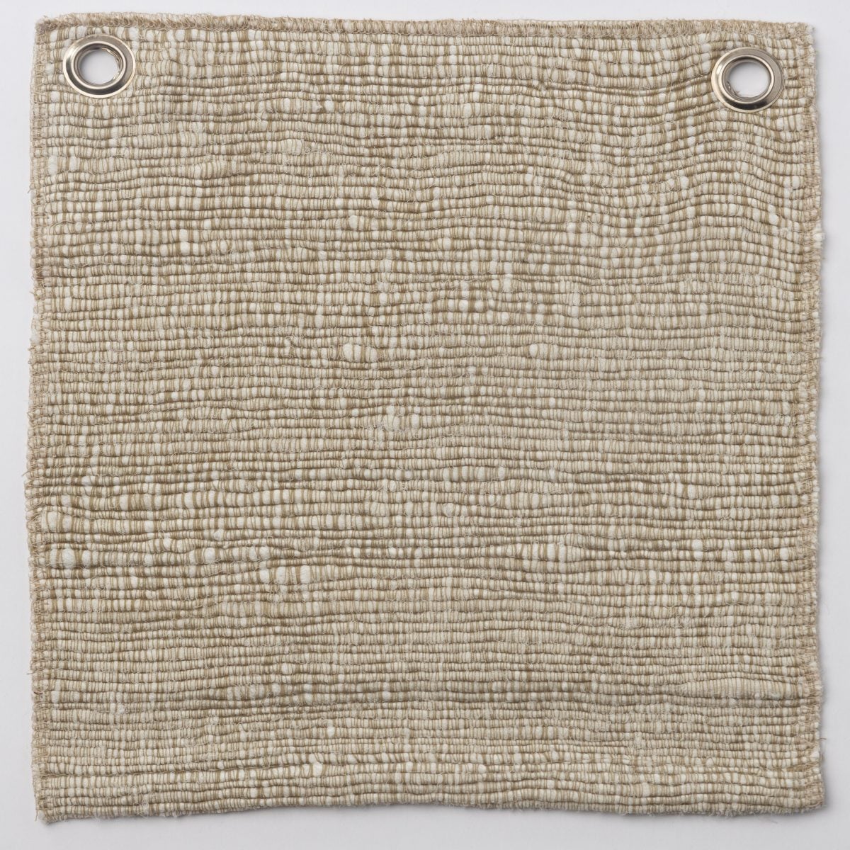 Amity home smith coverlet swatch in natural   slub textured weave