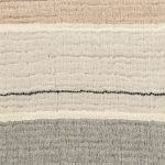 Amity home meyers coverlet swatch in ochre multi   crinkled striped texture