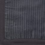 Amity home saunders coverlet swatch in steel blue   ribbed velvet texture