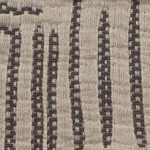 Amity home aubrey coverlet swatch in charcoal   textured stripe weave