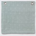 Amity home malvern coverlet swatch in mineral   textured triangle pattern