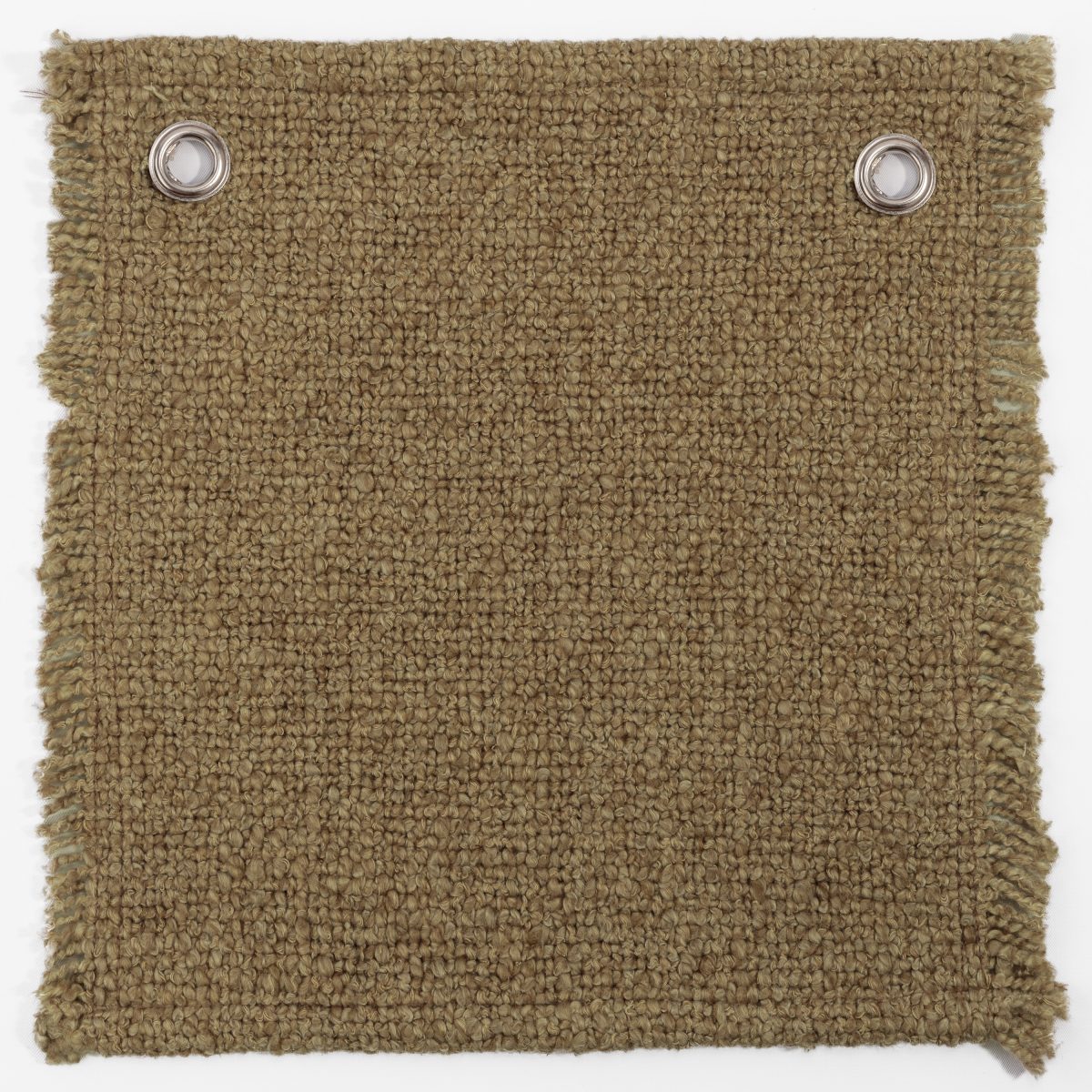 Amity home andrea coverlet swatch in bronze   bouclé weave