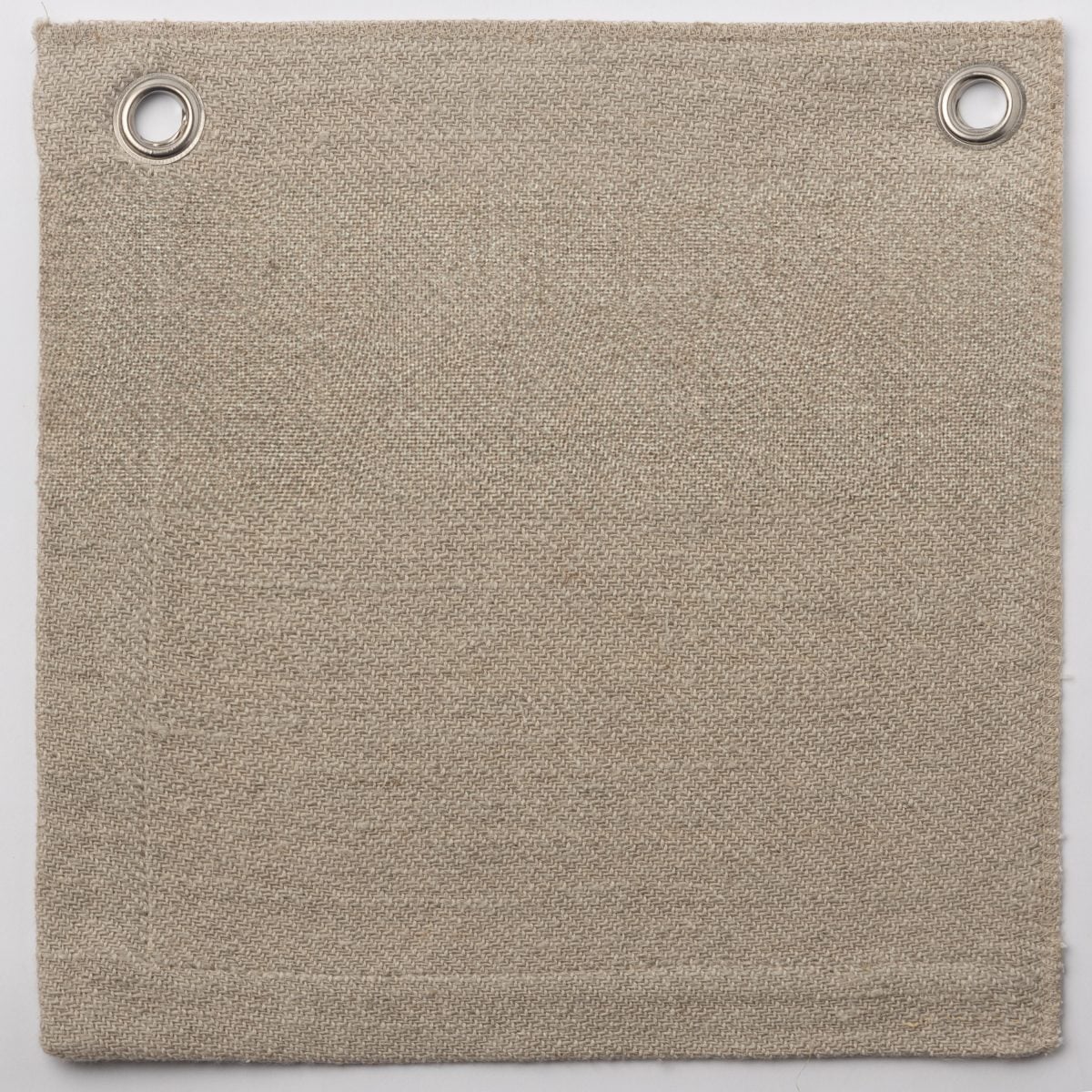 Amity home iven coverlet swatch in natural   herringbone weave