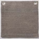 Amity home iven coverlet swatch in taupe   herringbone weave